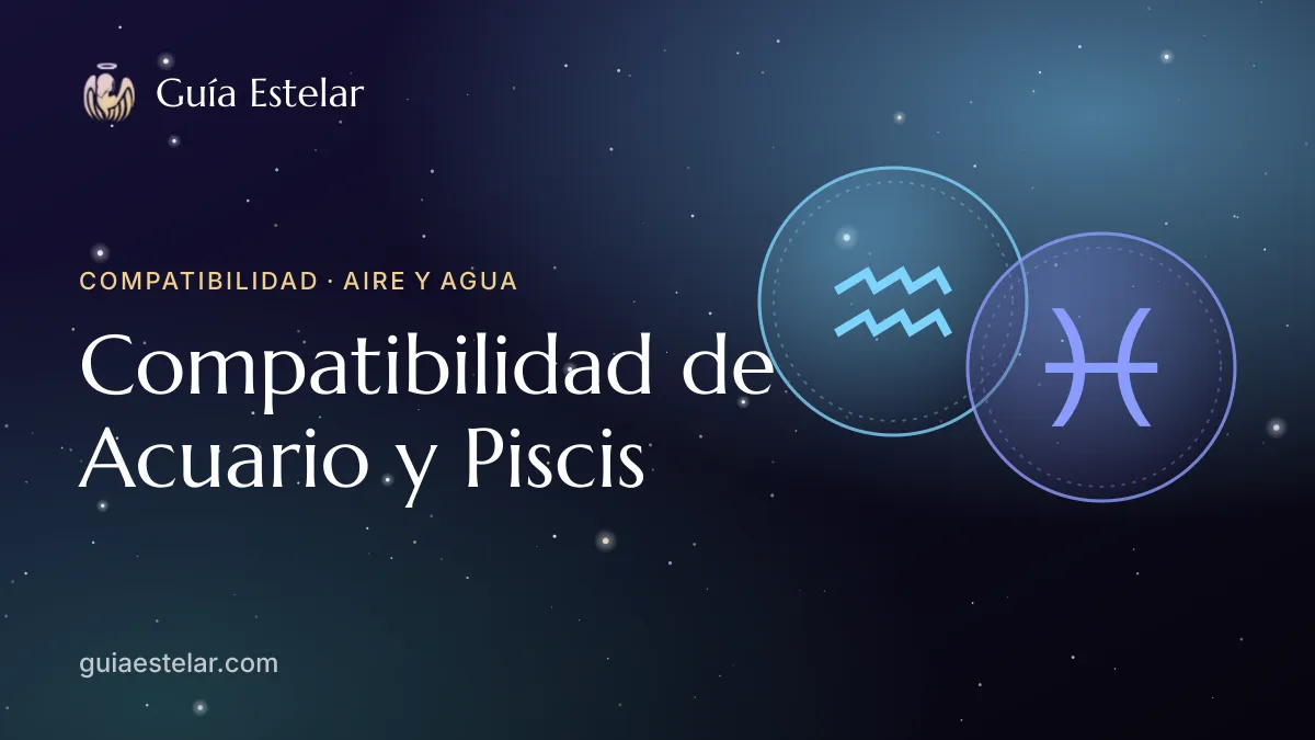 Portada de «Compatibilidad de Acuario y Piscis»
