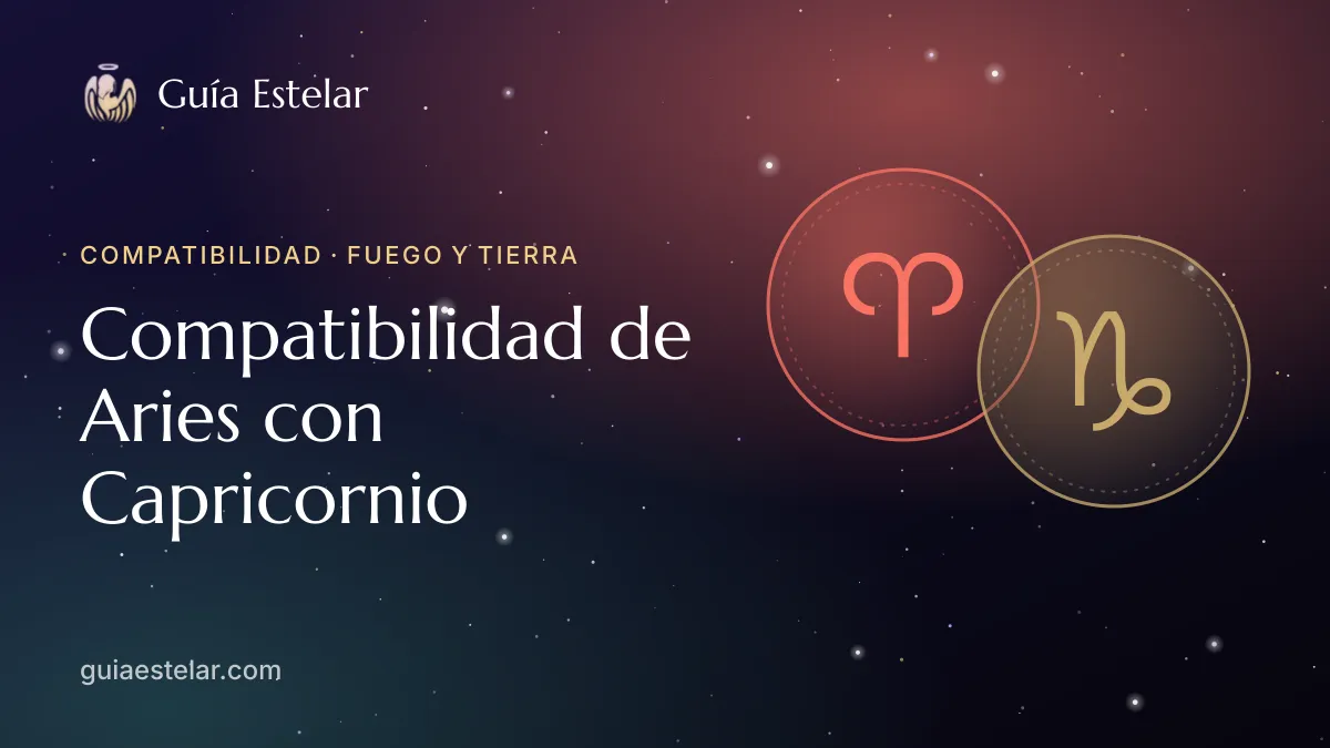Portada de «Compatibilidad de Aries con Capricornio»