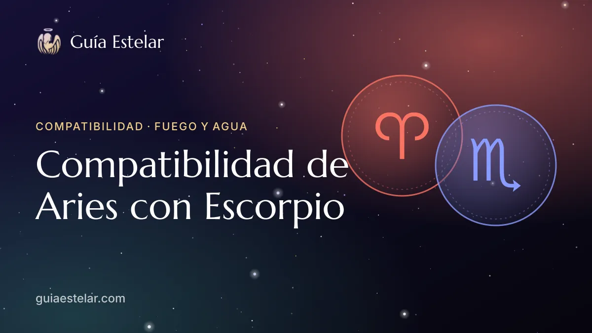 Portada de «Compatibilidad de Aries con Escorpio»