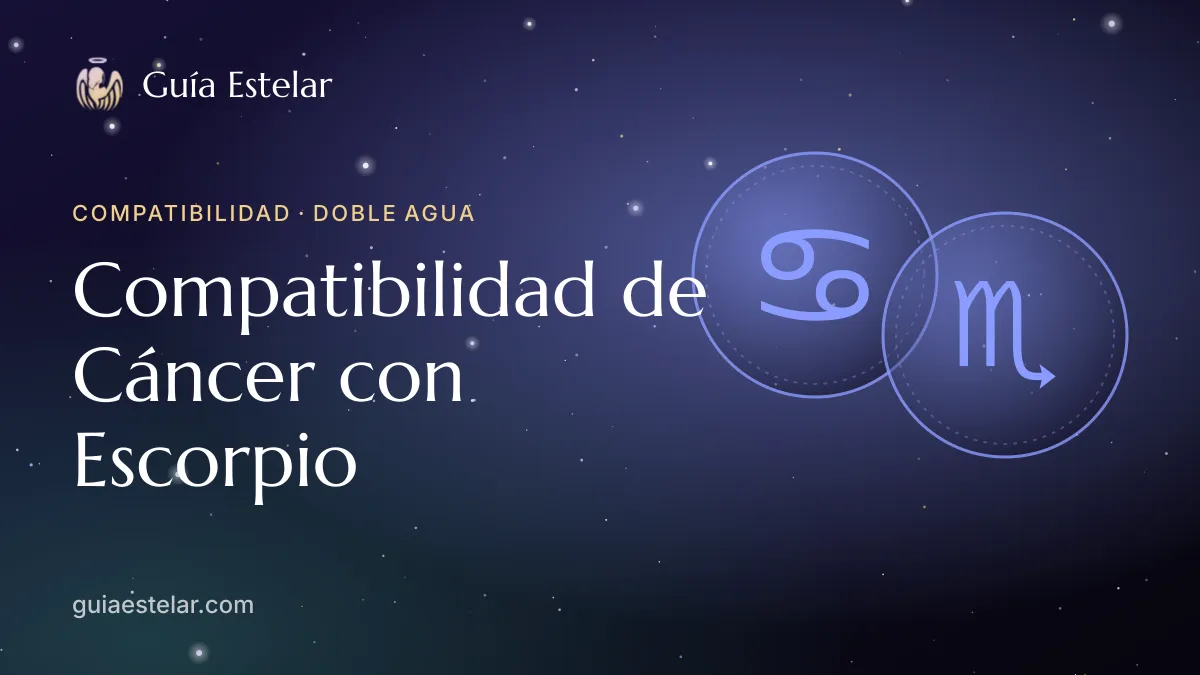 Portada de «Compatibilidad de Cáncer con Escorpio»