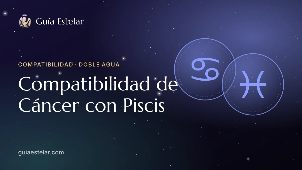 Portada de «Compatibilidad de Cáncer con Piscis»