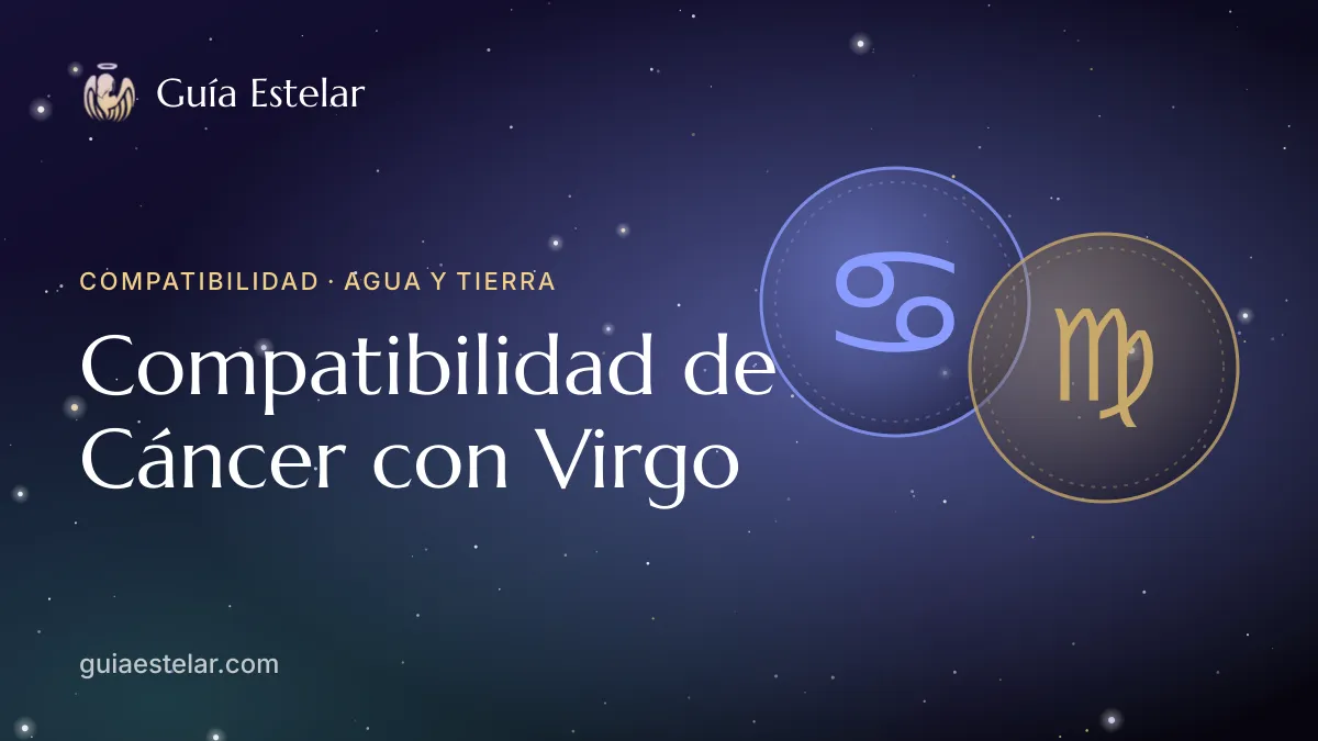 Portada de «Compatibilidad de Cáncer con Virgo»