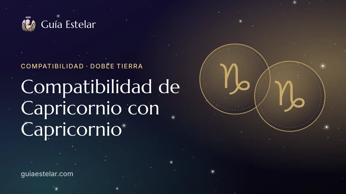 Portada de «Compatibilidad de Capricornio con Capricornio»