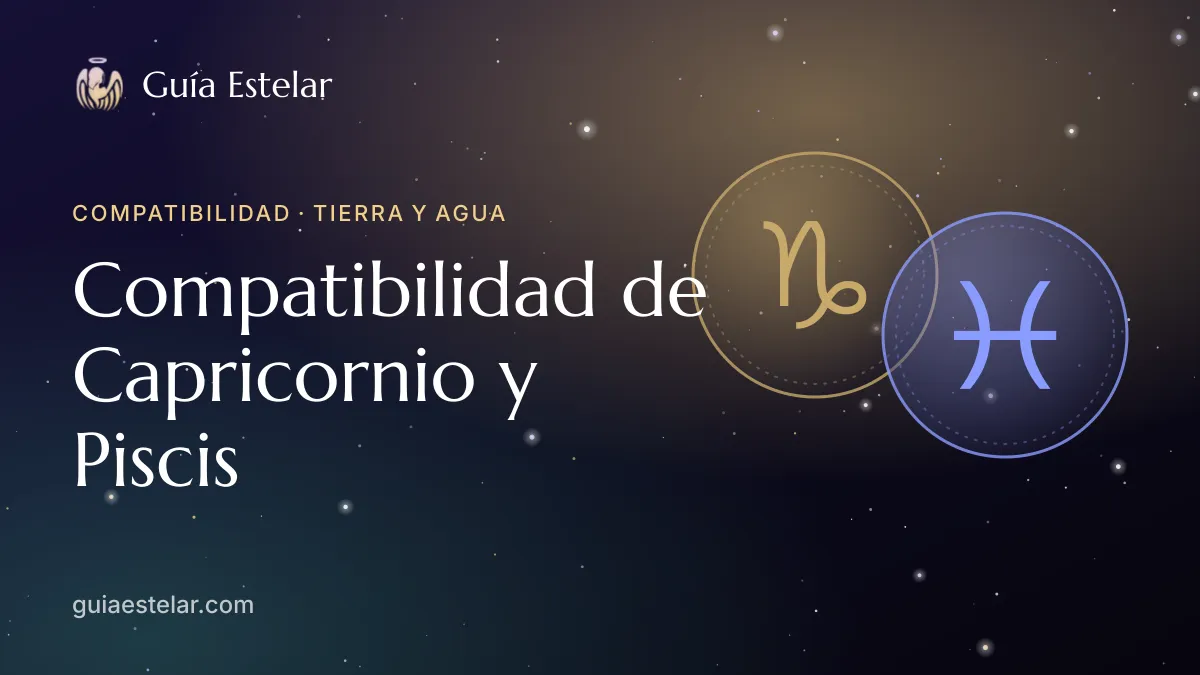 Portada de «Compatibilidad de Capricornio y Piscis»