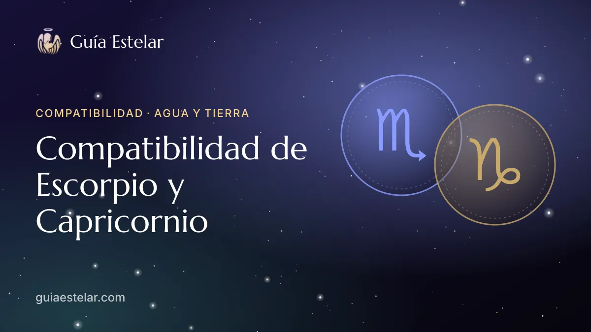 Portada de «Compatibilidad de Escorpio y Capricornio»