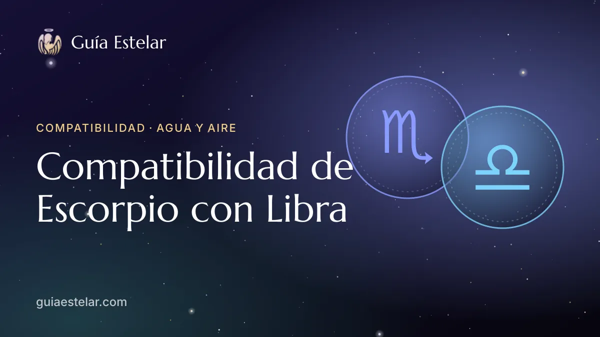 Portada de «Compatibilidad de Escorpio con Libra»
