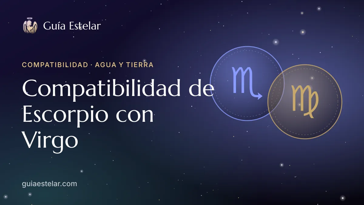 Portada de «Compatibilidad de Escorpio con Virgo»