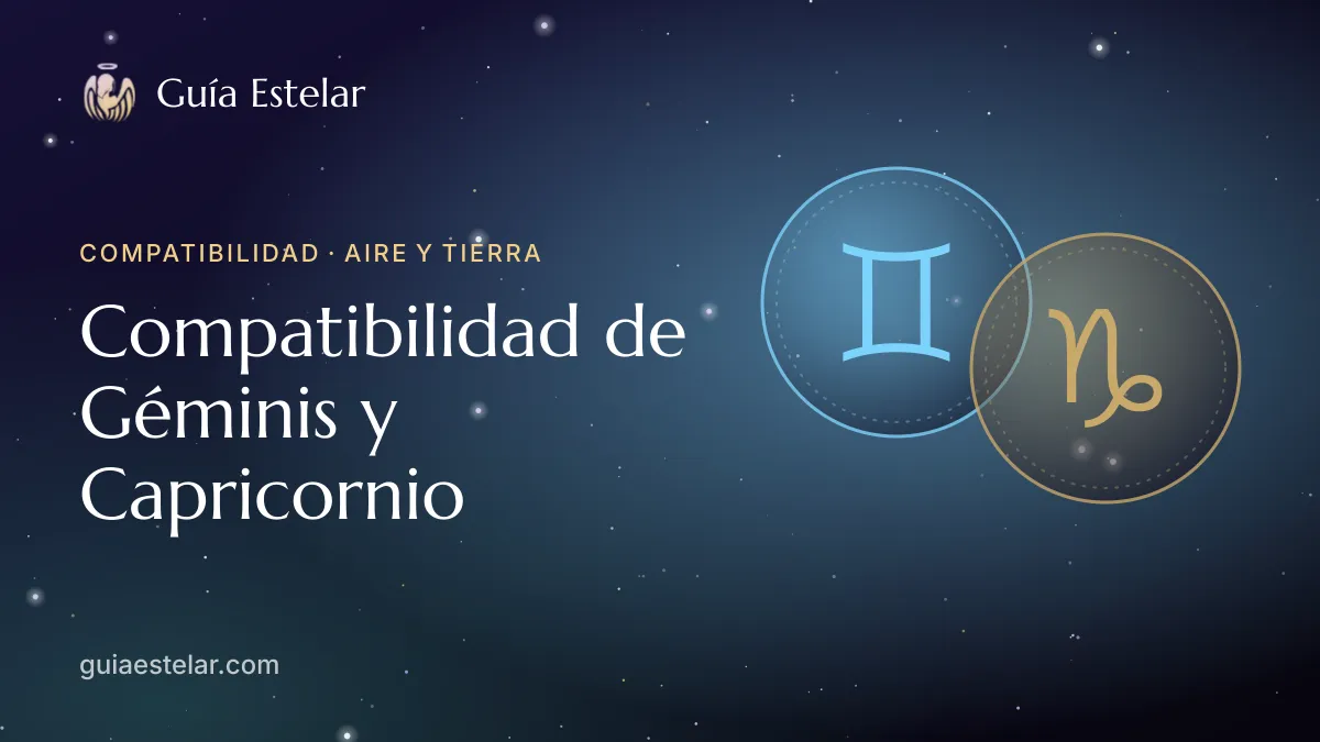 Portada de «Compatibilidad de Géminis y Capricornio»