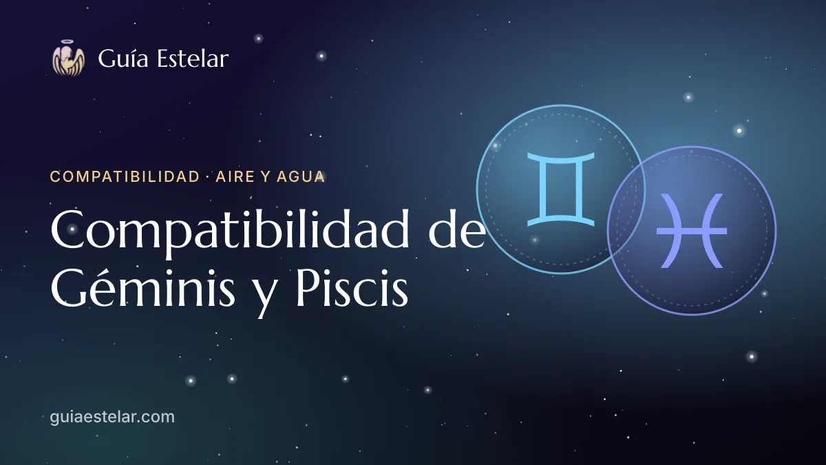 Portada de «Compatibilidad de Géminis y Piscis»
