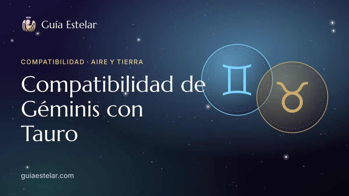 Portada de «Compatibilidad de Géminis con Tauro»