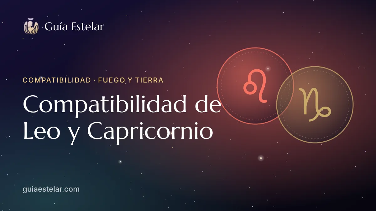 Portada de «Compatibilidad de Leo y Capricornio»