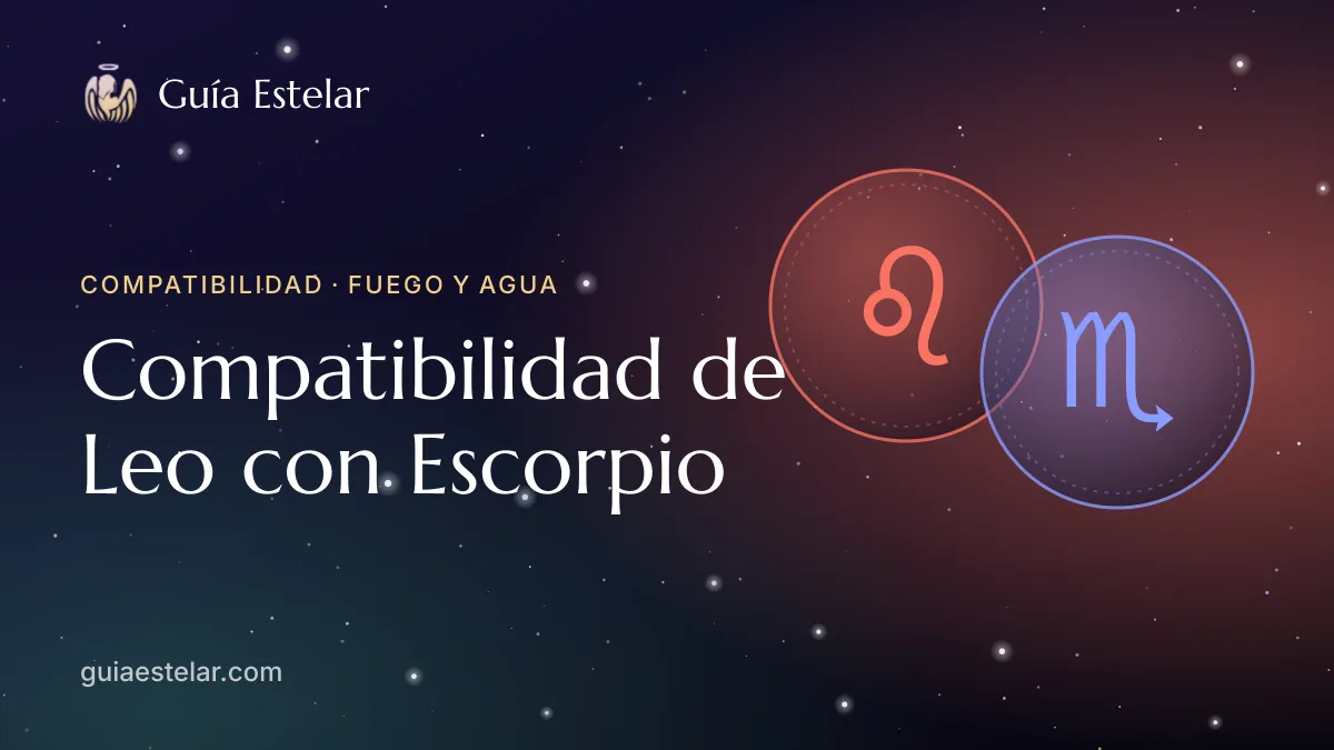 Portada de «Compatibilidad de Leo con Escorpio»