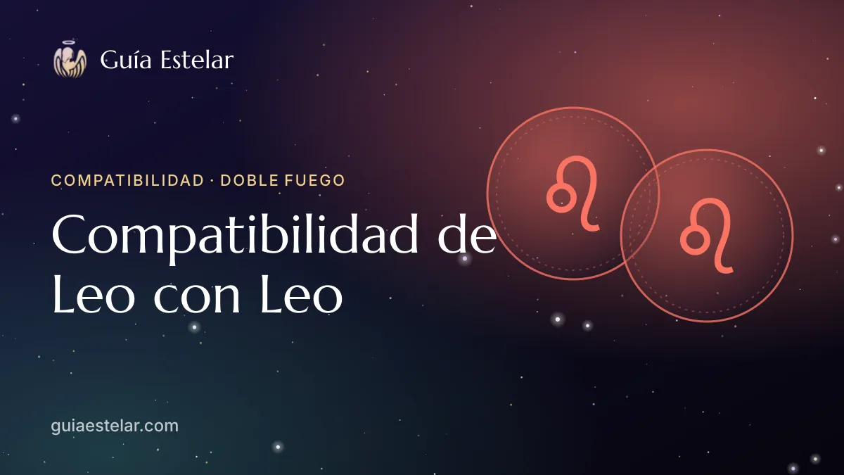 Portada de «Compatibilidad de Leo con Leo»