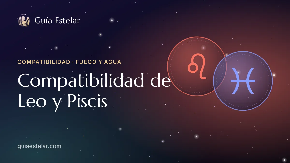 Portada de «Compatibilidad de Leo y Piscis»