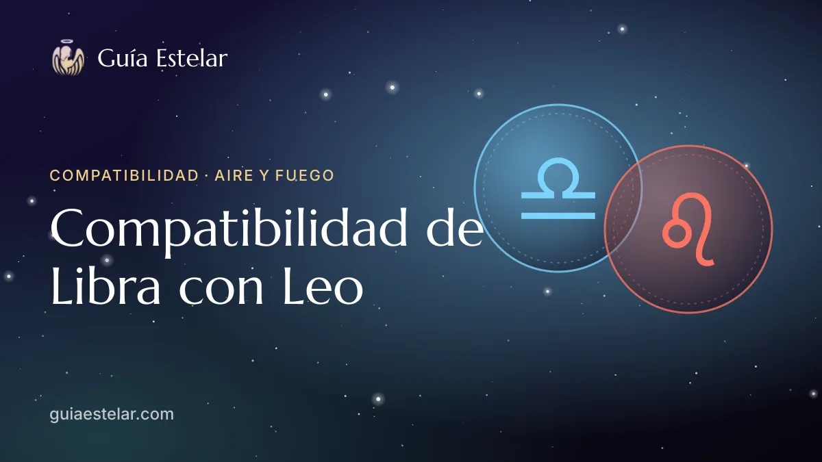 Portada de «Compatibilidad de Libra con Leo»
