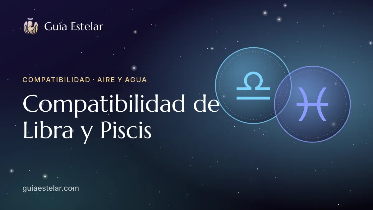 Portada de «Compatibilidad de Libra y Piscis»