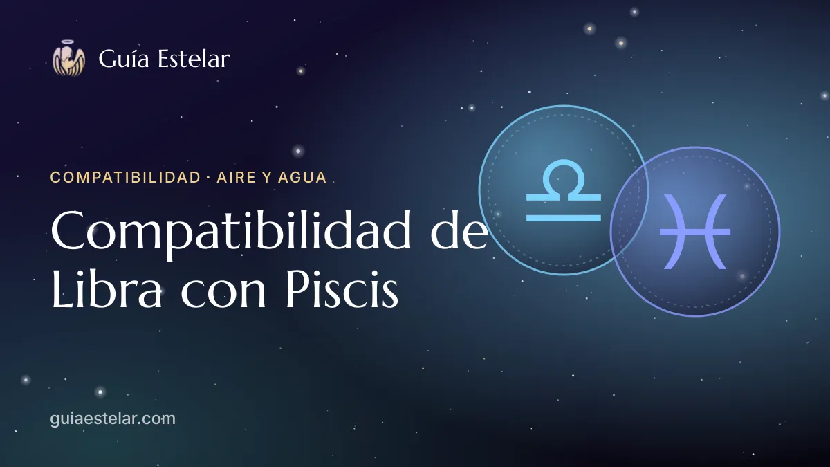 Portada de «Compatibilidad de Libra con Piscis»