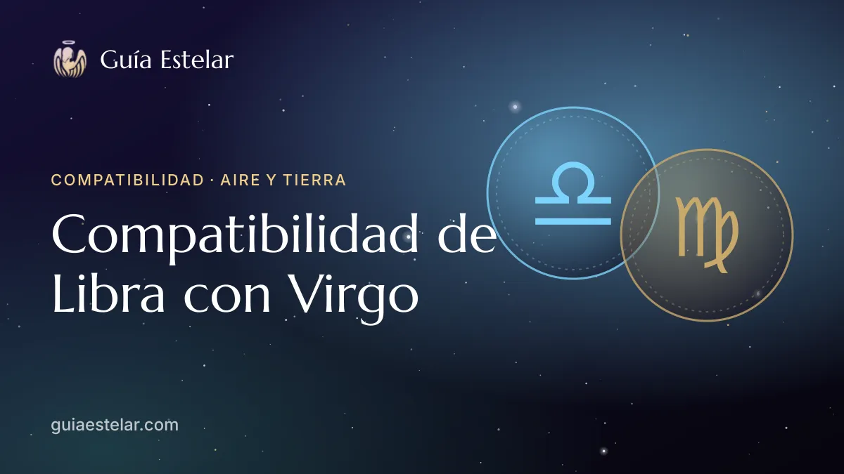 Portada de «Compatibilidad de Libra con Virgo»
