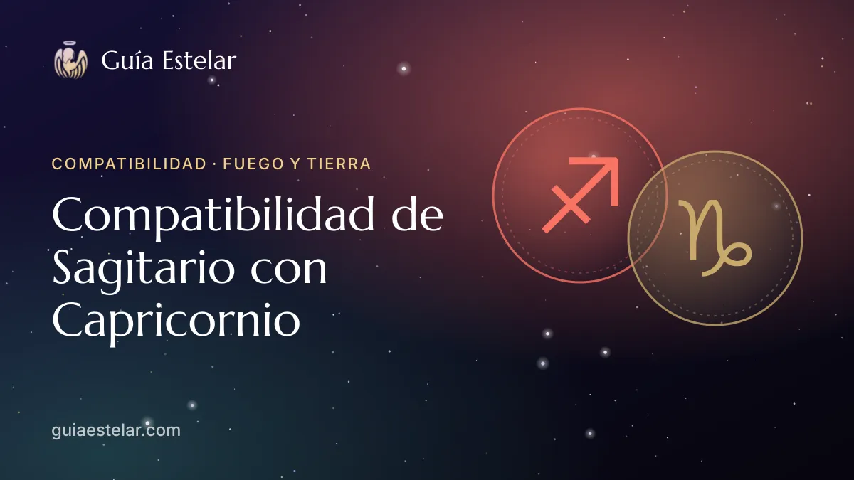 Portada de «Compatibilidad de Sagitario con Capricornio»