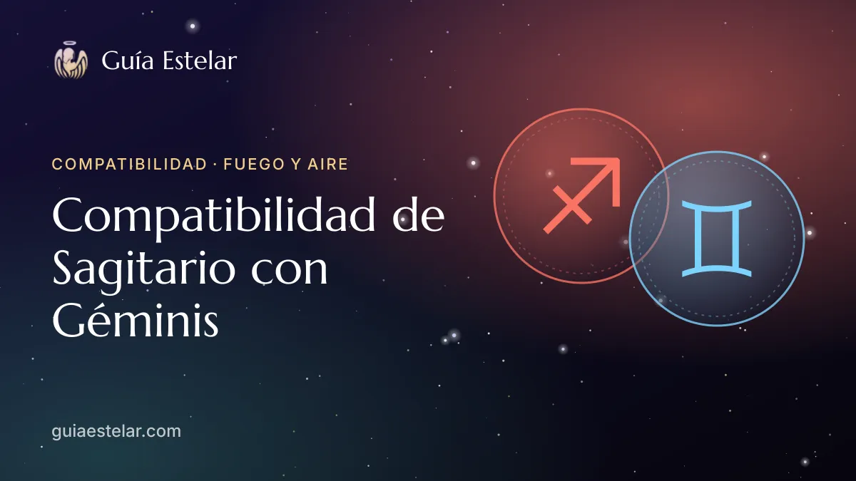 Portada de «Compatibilidad de Sagitario con Géminis»