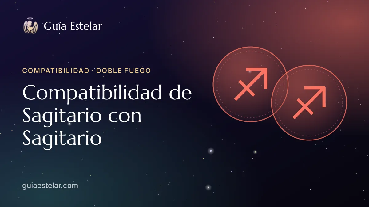 Portada de «Compatibilidad de Sagitario con Sagitario»