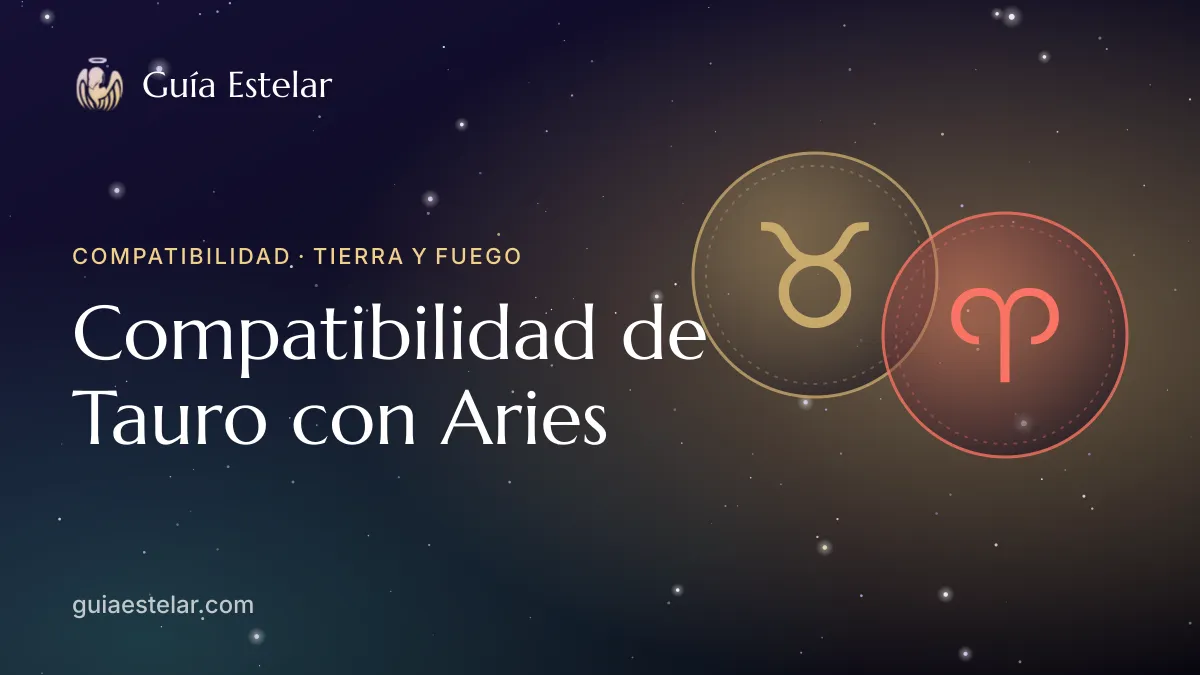 Portada de «Compatibilidad de Tauro con Aries»