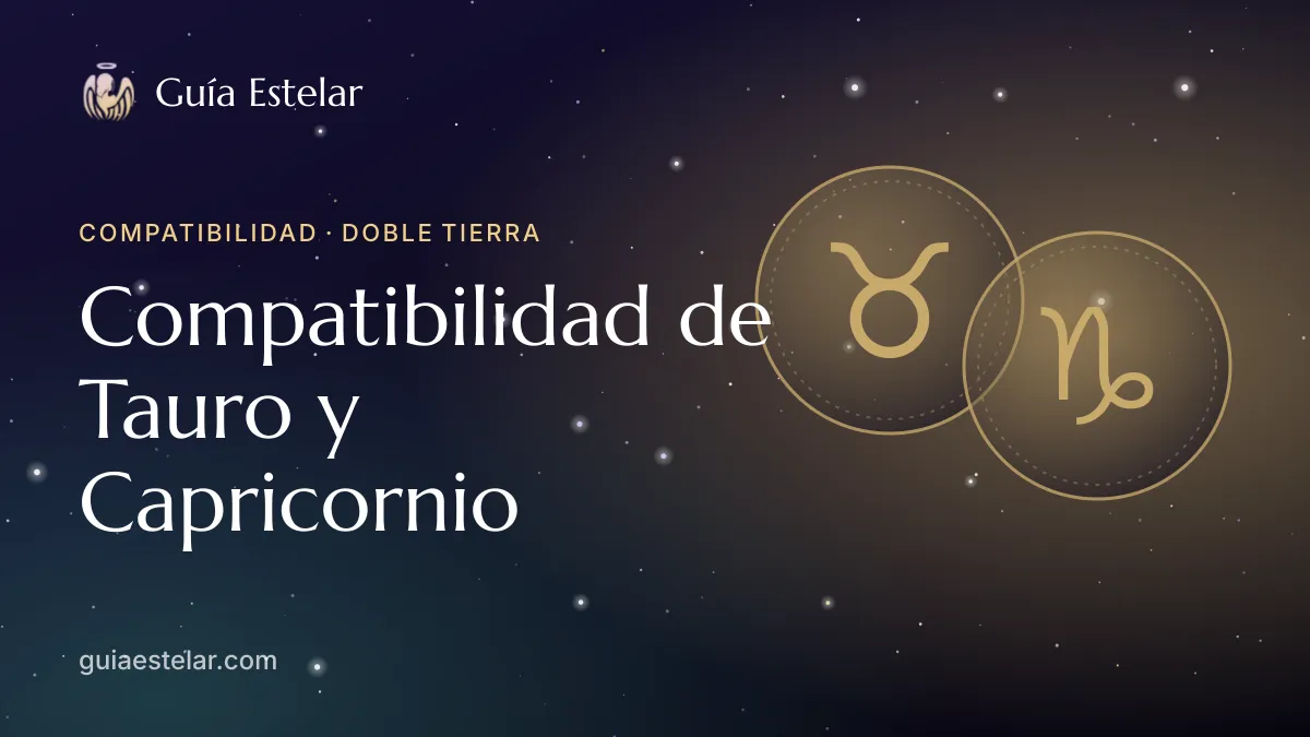 Portada de «Compatibilidad de Tauro y Capricornio»