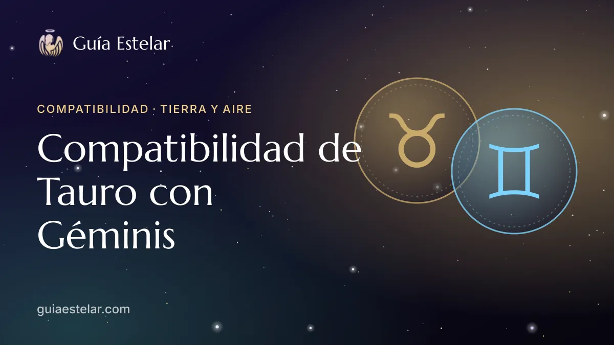 Portada de «Compatibilidad de Tauro con Géminis»