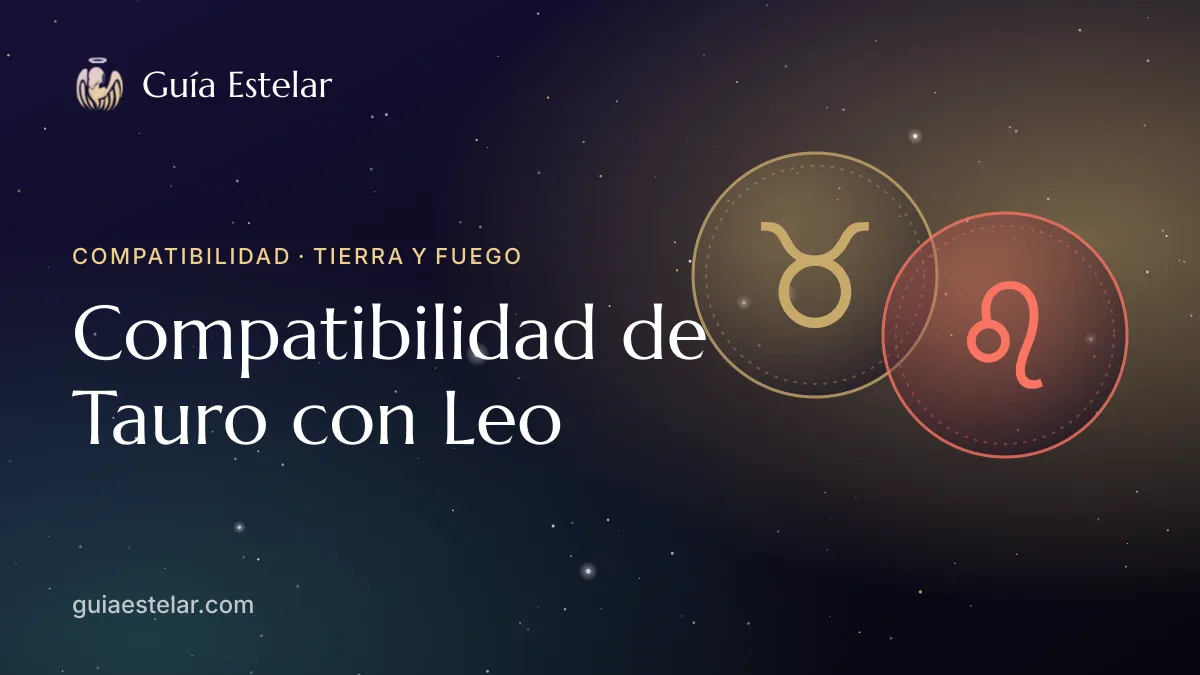 Portada de «Compatibilidad de Tauro con Leo»