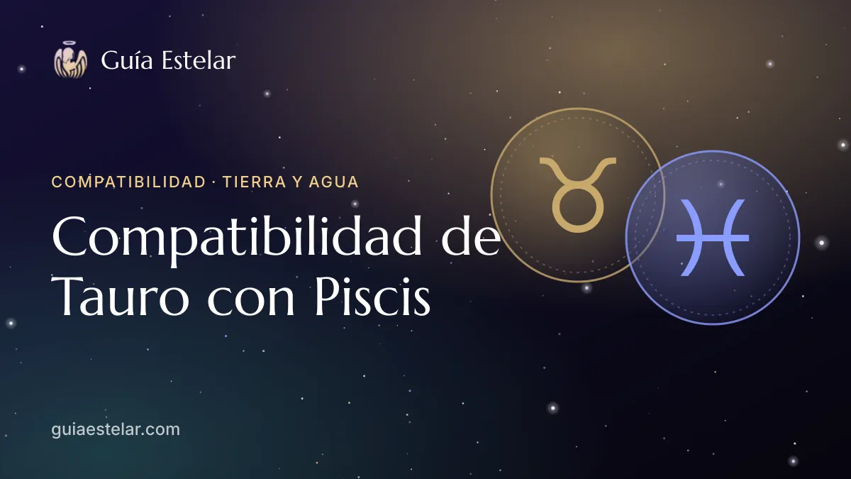 Portada de «Compatibilidad de Tauro con Piscis»