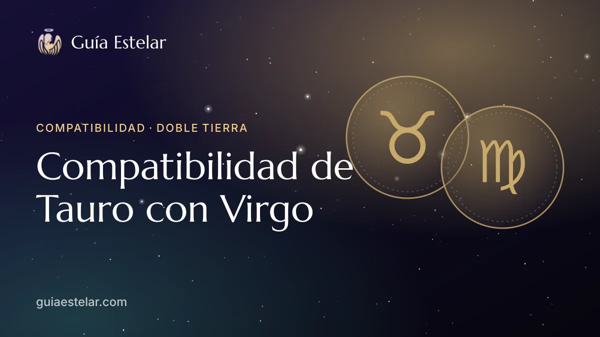 Portada de «Compatibilidad de Tauro con Virgo»