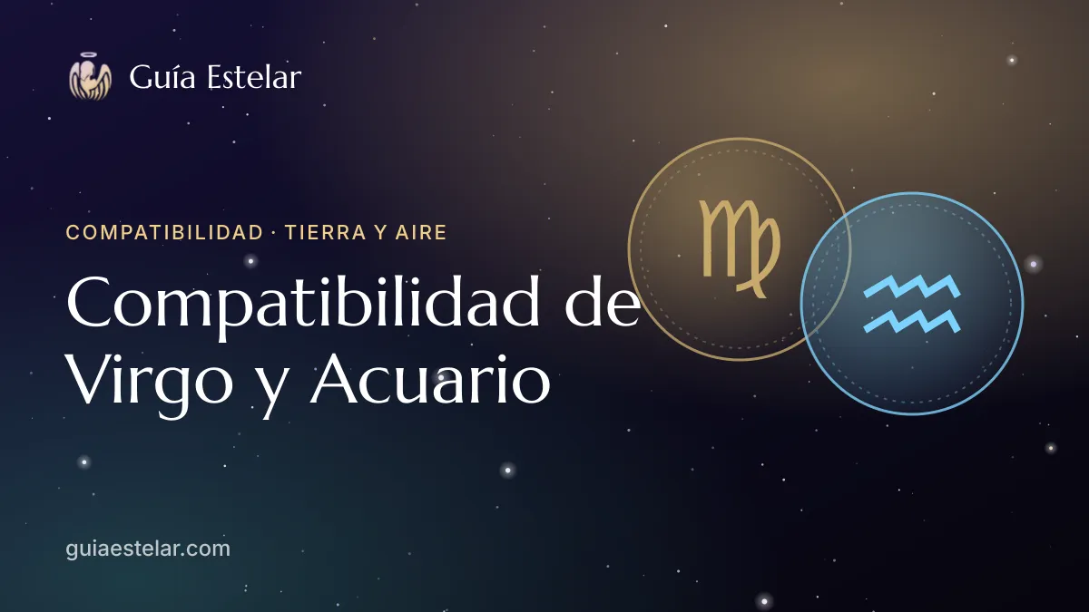 Portada de «Compatibilidad de Virgo y Acuario»