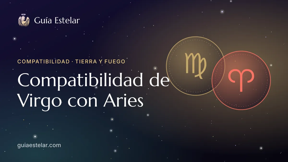 Portada de «Compatibilidad de Virgo con Aries»