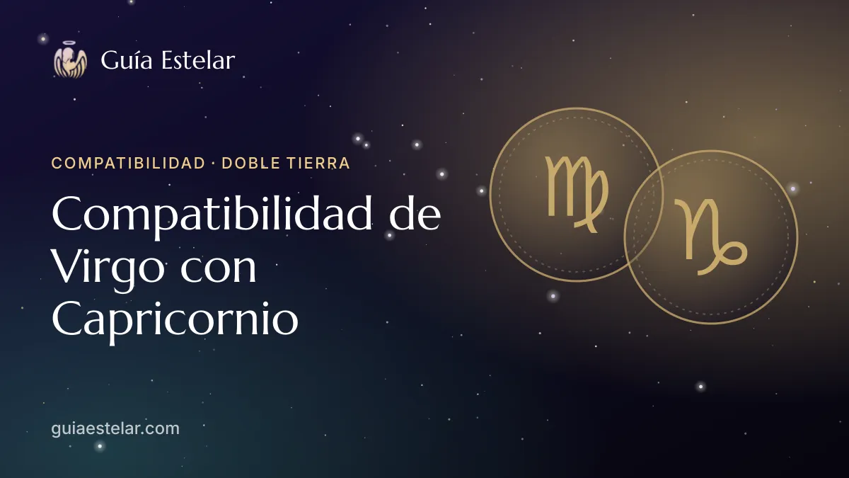 Portada de «Compatibilidad de Virgo con Capricornio»