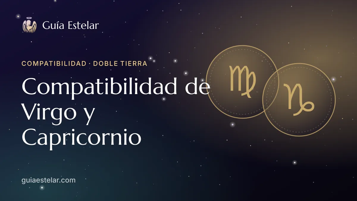 Portada de «Compatibilidad de Virgo y Capricornio»