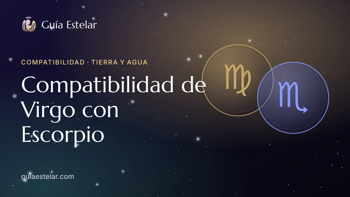 Portada de «Compatibilidad de Virgo con Escorpio»