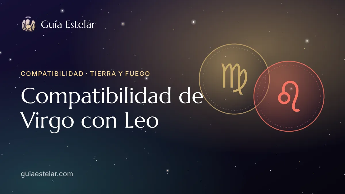 Portada de «Compatibilidad de Virgo con Leo»
