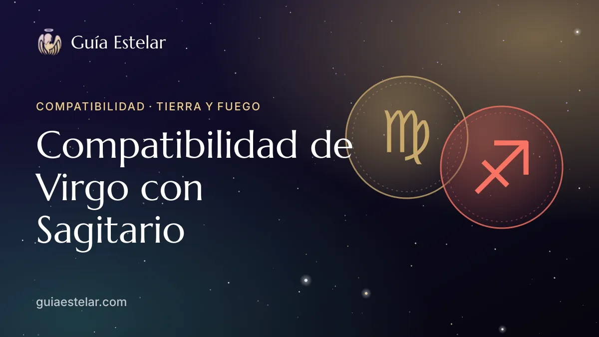 Portada de «Compatibilidad de Virgo con Sagitario»