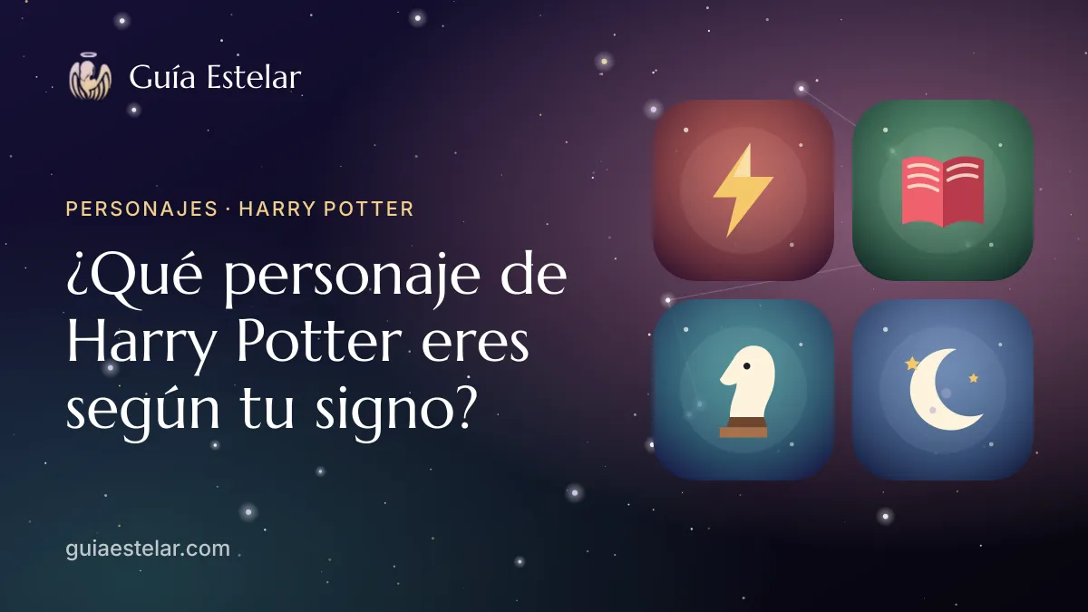 Portada de «¿Qué personaje de Harry Potter eres según tu signo?»