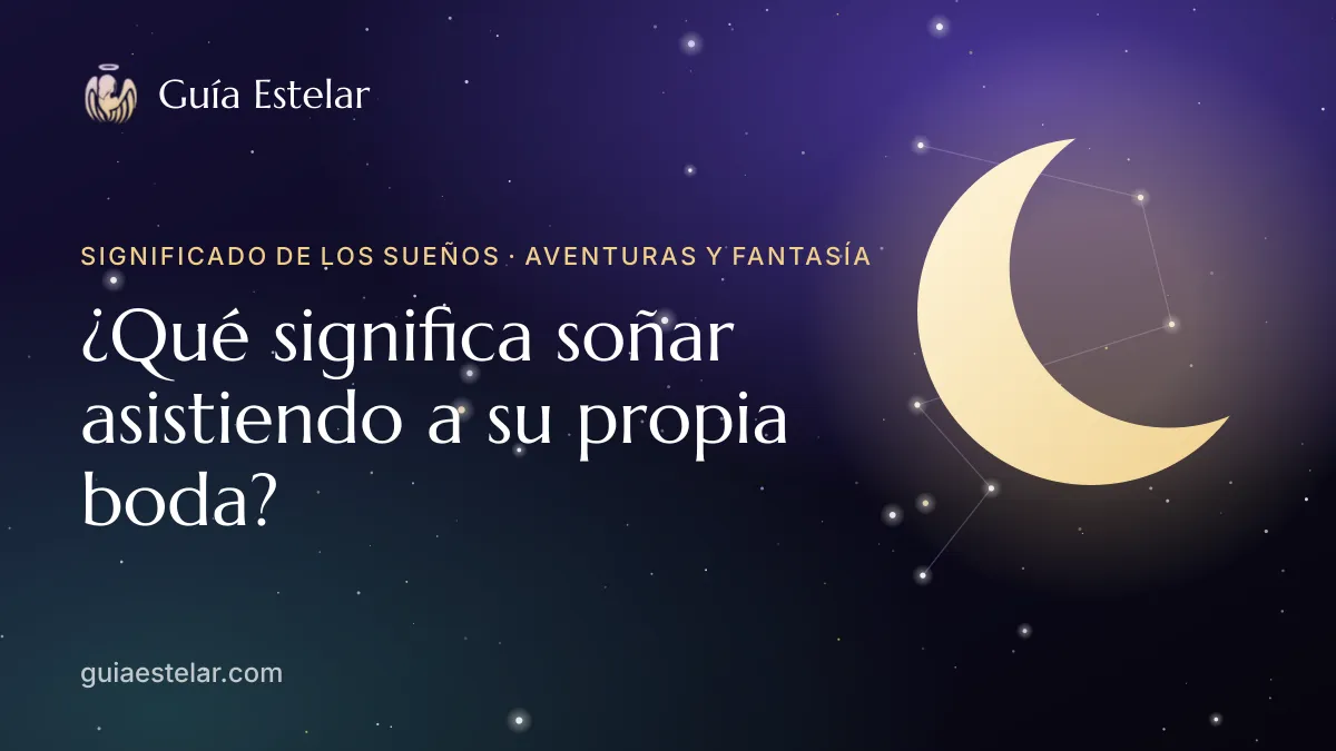 Portada de «¿Qué significa soñar asistiendo a su propia boda?»