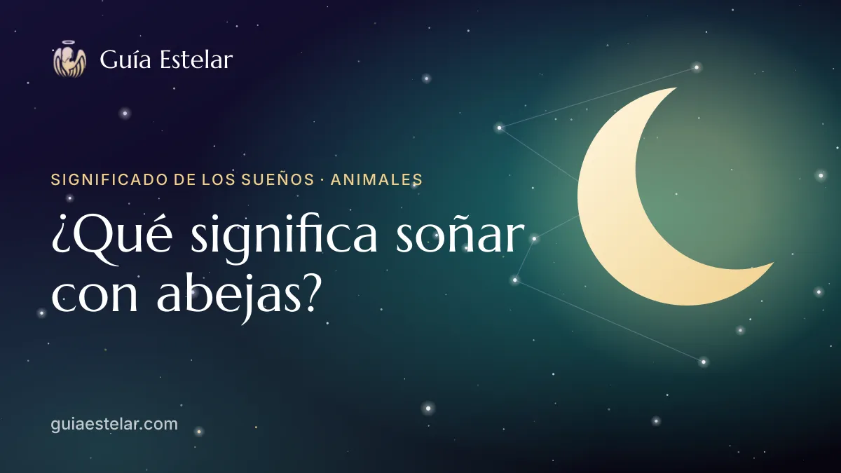Portada de «¿Qué significa soñar con abejas?»