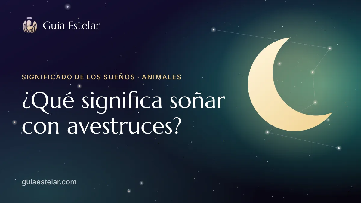 Portada de «¿Qué significa soñar con avestruces?»