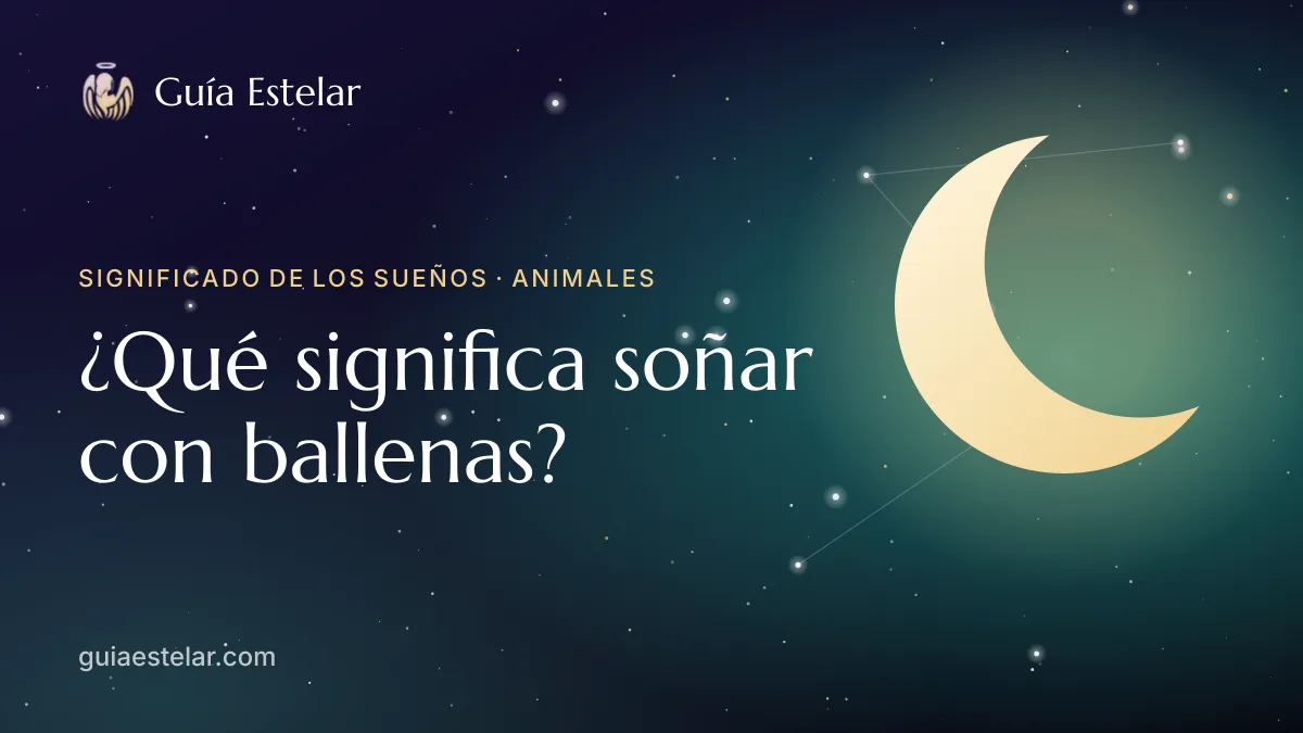 Portada de «¿Qué significa soñar con ballenas?»