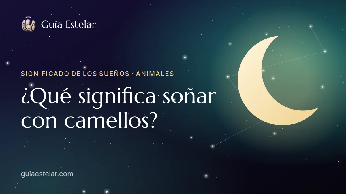 Portada de «¿Qué significa soñar con camellos?»
