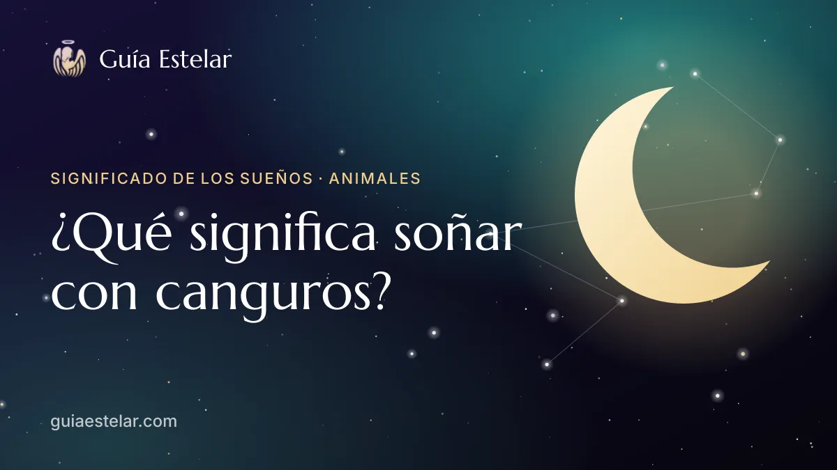 Portada de «¿Qué significa soñar con canguros?»