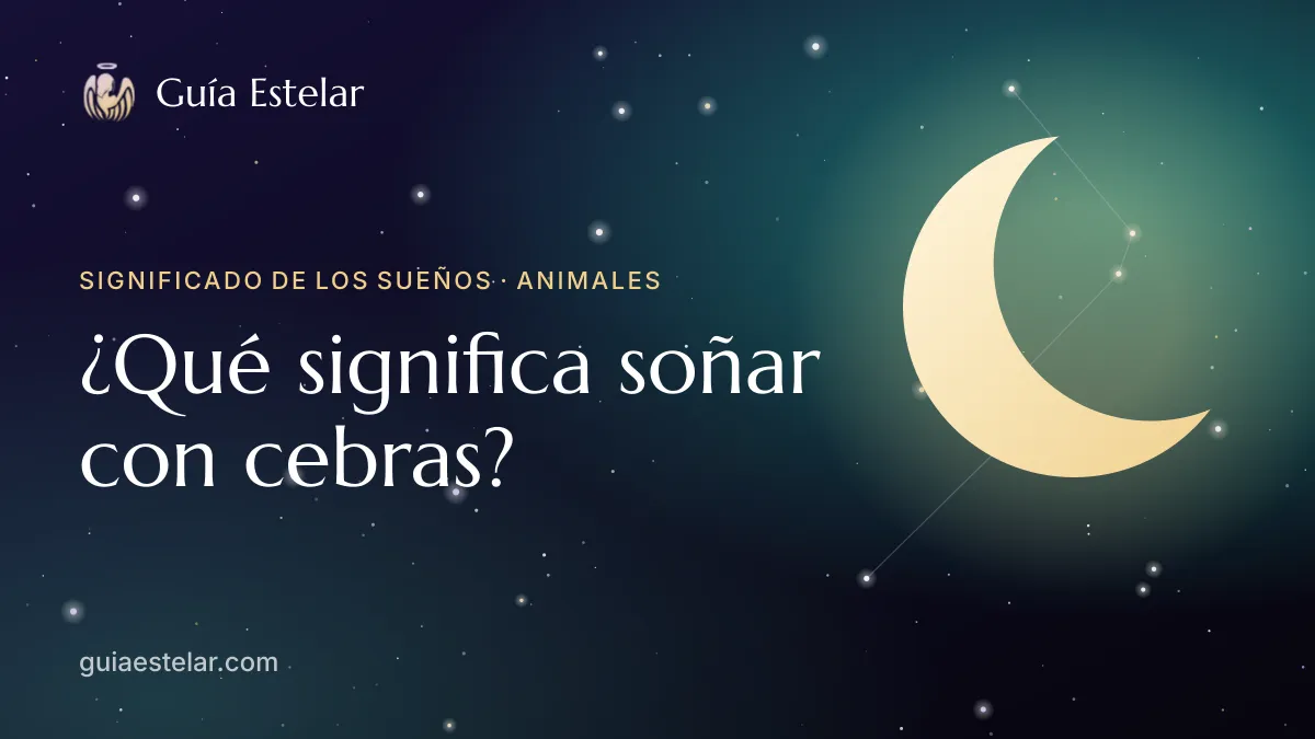 Portada de «¿Qué significa soñar con cebras?»