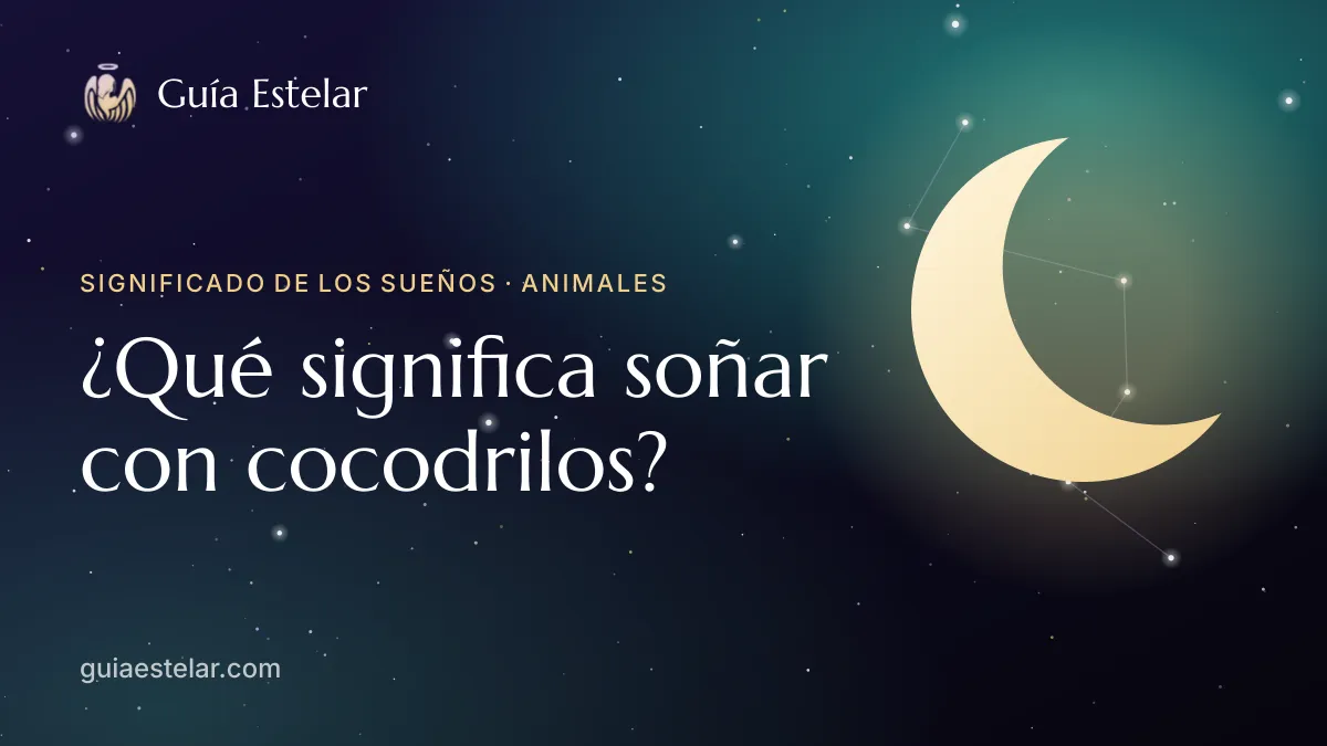 Portada de «¿Qué significa soñar con cocodrilos?»