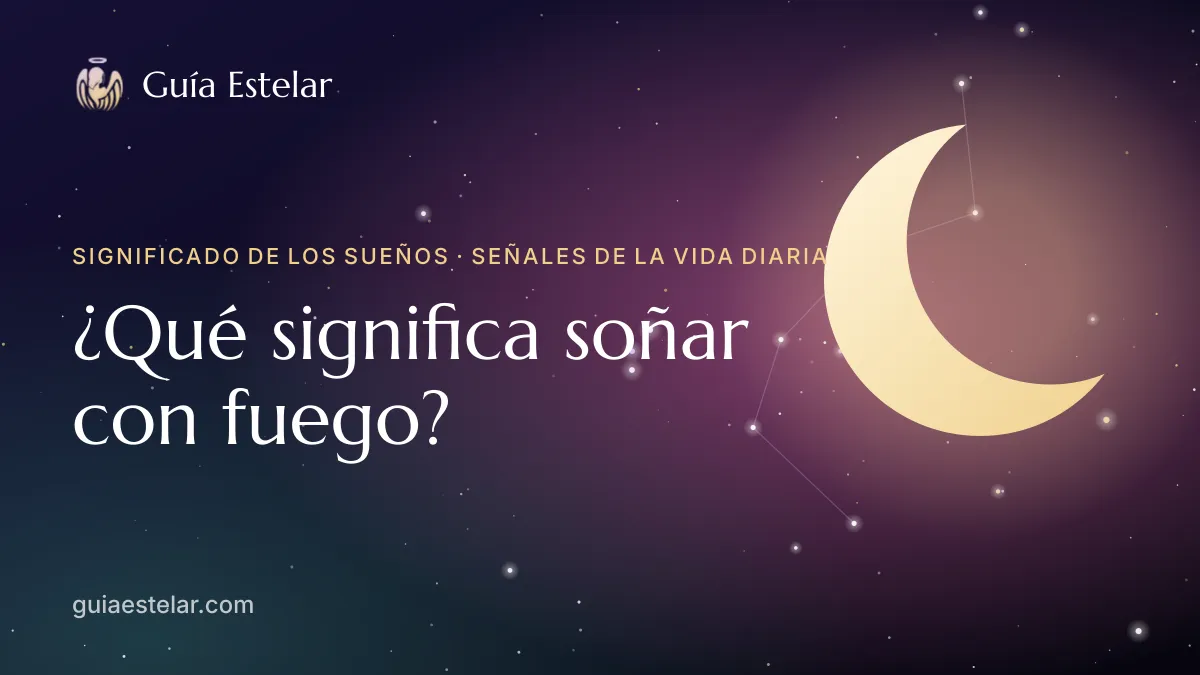 Portada de «¿Qué significa soñar con fuego?»