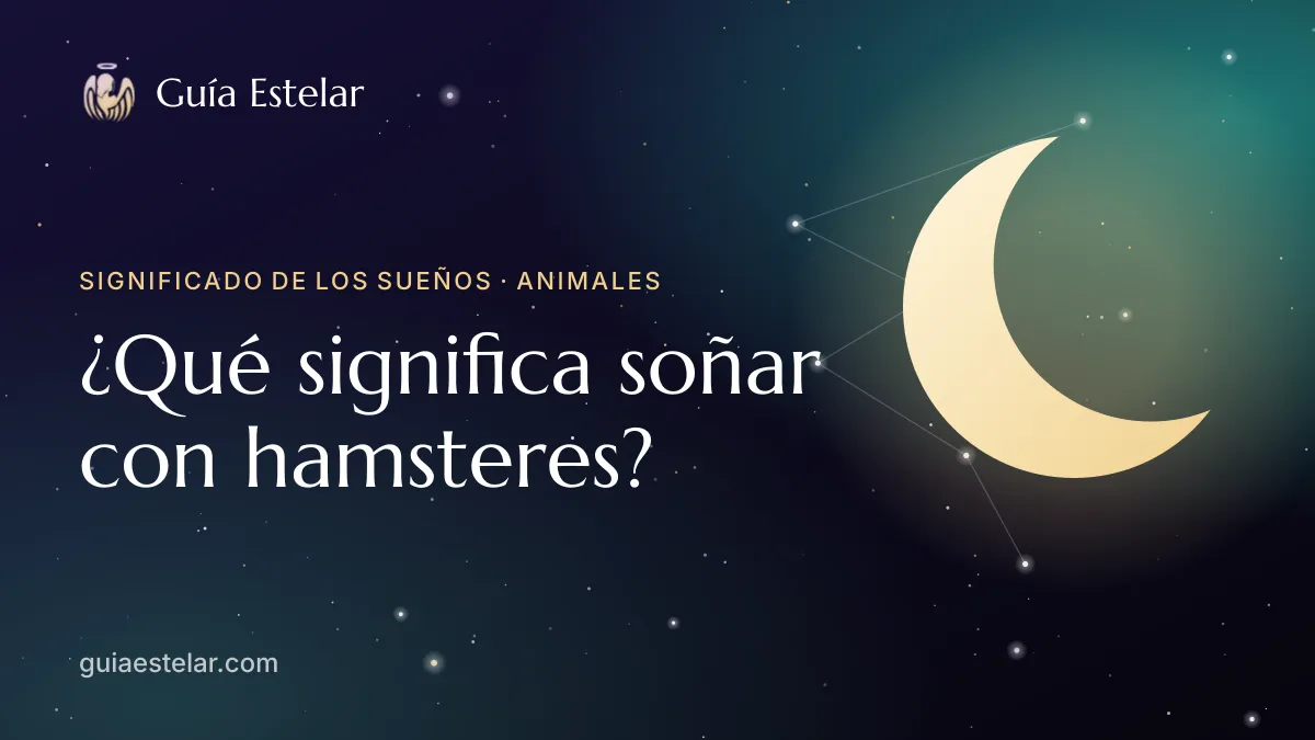 Portada de «¿Qué significa soñar con hamsteres?»