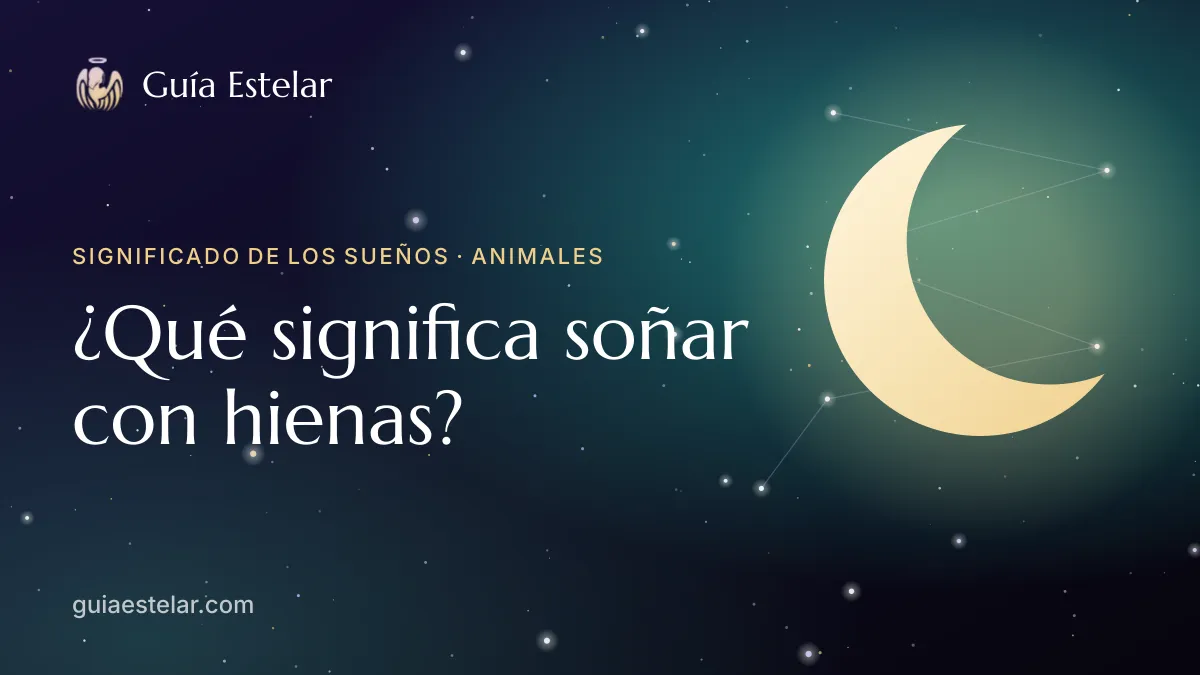 Portada de «¿Qué significa soñar con hienas?»